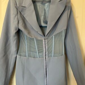 AKIRA Light Blue Women's Blazer